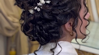 آموزش شینیون ترند | آموزش شینیون موهای فر | آموزش شینیون در اصفهان