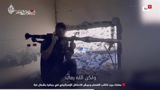 14030826: نبرد تن به تن رزمندگان فلسطینی در جبالیا بشمال غزة