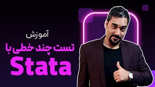 تست چند خطی در استاتا