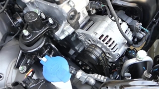 صدای جیر جیر تسمه دینام ماشین های کیا و هیوندای و آموزش رفع آن