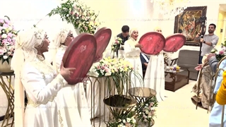 بله برون با گروه دفنوزان آوا 09018122209 دفزن خانم برای عروسی نامزدی حنا