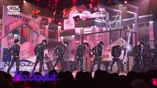 720pEnhypen "No Doubt" performance at Inkigayo today