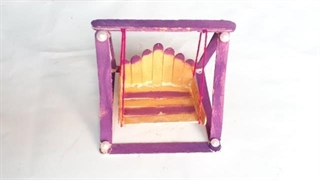 کاردستی با چوب بستنی ساده |کاردستی آسان