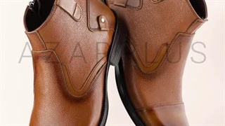 انواع بوت های مردانه چرم تبریز