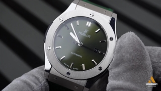 ساعت هابلوت اتوماتیک سبز Hublot Classic Fusion SG