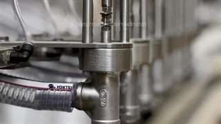 پرکن خطی ۸ نازل عسل و مواد غلیظ ساخت ماشین ساز/۰۹۱۵۷۱۰۰۰۷۱