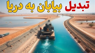 تبدیل بیابان به دریا در کشور چین : این حجم عظیم آب از کجا اومده!