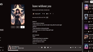 اهنگ جدید نوشتم leave without you