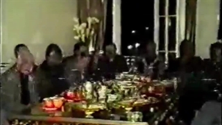 راز خلقت، قاسم رفعتی بعد از خاکسپاری فردین در منزل ایشان با حضور انوشیروان روحانی آهنگساز اثر و مفاخر فرهنگ ادب و هنر ایران