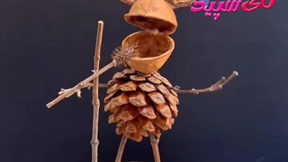 کاردستی قورباغه متعجب