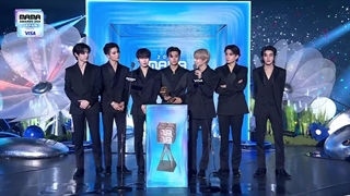 ENHYPEN acceptance speech for their 'Fans’ Choice Male Top 10’ award at the 2024 MAMA Awards.
