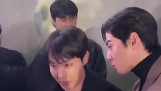 جیهوپ  و چا اون وو در مراسم امروز