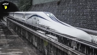 قطار جدید ژاپن چگونه بالاتر از ریل حرکت میکند نه روی ریل! سریعترین قطار جهان