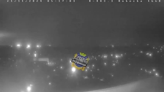 لحظه برخورد موشک بالستیک روسی اورشنیک به دنیپرو