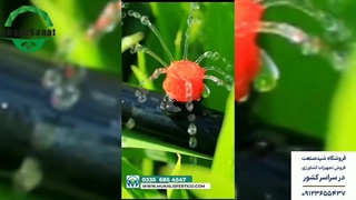 طریقه نصب قطره چکان تنظیم شونده - شید صنعت