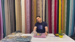 پرده پانچ کتان