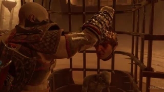 Kratos Wields Blade of Olympus Scene (God of War Ragnarok Valhalla DLC)