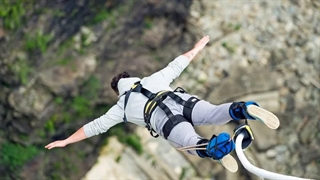 ?Have you ever tried something adventurous, like skydiving or bungee jumping