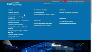 دانشکده های دانشگاه ایستینیه استانبول | شرکت مهاجرتی شاهان