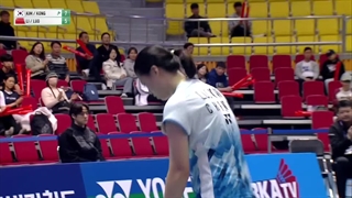 Korea Masters 2024 | Kim/Kong (KOR) [6] vs. Li/Luo (CHN) [2] | F