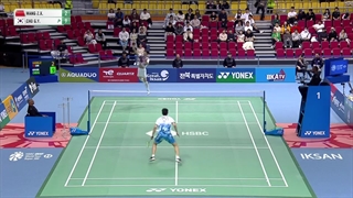 Korea Masters 2024 | Wang Zheng Xing (CHN) vs. Cho Geonyeop (KOR) | SF