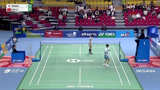 Korea Masters 2024 | Tomoka Miyazaki (JPN) [1] vs. Han Qian Xi (CHN) | SF