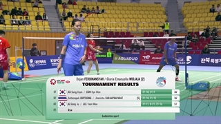 Korea Masters 2024 | Guo/Chen (CHN) [4] vs. Ferdinansyah/Widjaja (INA) [2] | F