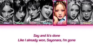 لیریک آهنگ IYKYK از XG