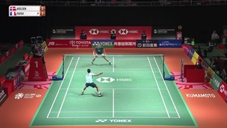 Kumamoto Masters Japan 2024 | Viktor Axelsen (DEN) [1] vs. Christo Popov (FRA) | QF