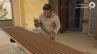 مراحل رنگ آمیزی چوب در ساختمان