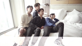 پشت صحنه ی وایرال شده از عکس برداری مجله marie claire گروه شاینی