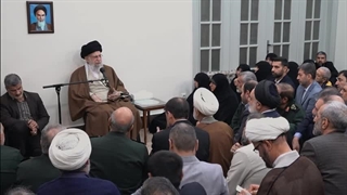 دیدار مسئولان برگزاری کنگره شهدای استان اصفهان با رهبر معظم انقلاب ۱۴۰۳/۹/۸