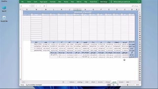معرفی و آموزش حسابداری اکسل معین