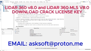 LiDAR 360 v8.0 and LiDAR 360 MLS V8.0 DOWNLOAD CRACK LICENSE KEY