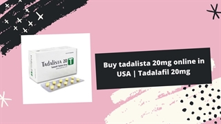 Buy tadalista 20mg online in USA | Tadalafil 20mg