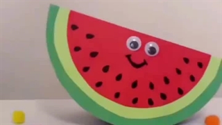 کاردستی هندوانه شب یلدا