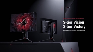 مانیتور گیمینگ ایسوس ROG SWIFT PG27AQDP : اولین مانیتور 2K - 480HZ
