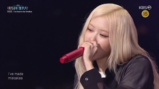 اجرای good bye to good bye برونو که رزی کاورش کردههه