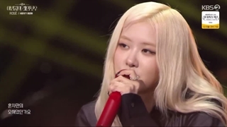 کاور رزی beacuse i love you در برنامه لی یونگجی