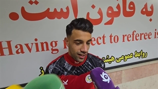 صابری‌پور: امیدوارم گلزنی‌هایم با کمک بچه‌ها و کادر تداوم داشته باشد