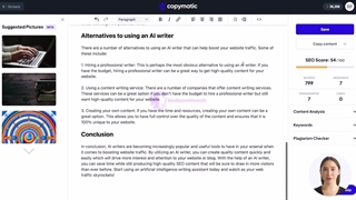 هوش مصنوعی Copymatic