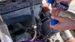 نشتگیری رادیاتور جرثقیل