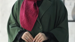 ست پانچ و دامن سلین- سبز