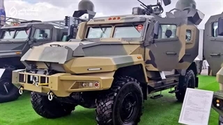 معرفی امرپ جدید نیروهای مسلح ایران خودروی ضد کمین