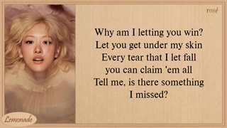 لیریک آهنگ vampirehollie از رزی