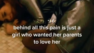 Behind all this pain...:)