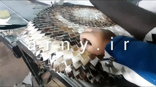 رومیزی گرد دستدوز