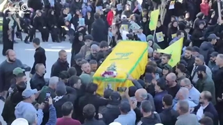 عزاداری و تشییع شهیدان حزب الله لبنان در بیروت