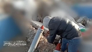 عملیات موشکی گردانهای شهید ابوعلی مصطفی در غزه علیه صهیونیست ها - طوفان الاقصی