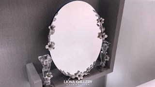 آینه شمعدان عروس | گالری نقره لیونا | قیمت روز